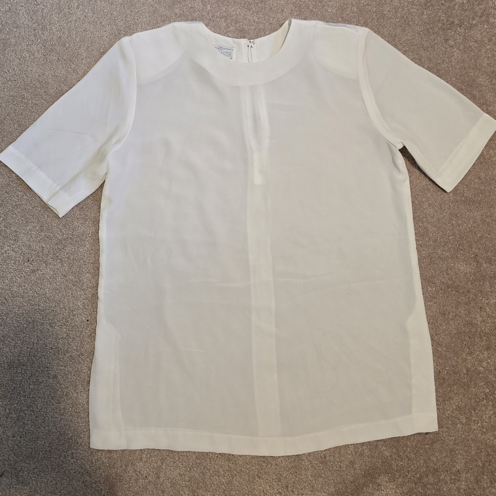 Doncaster Vintage white top